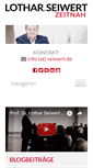Mobile Screenshot of lothar-seiwert.de